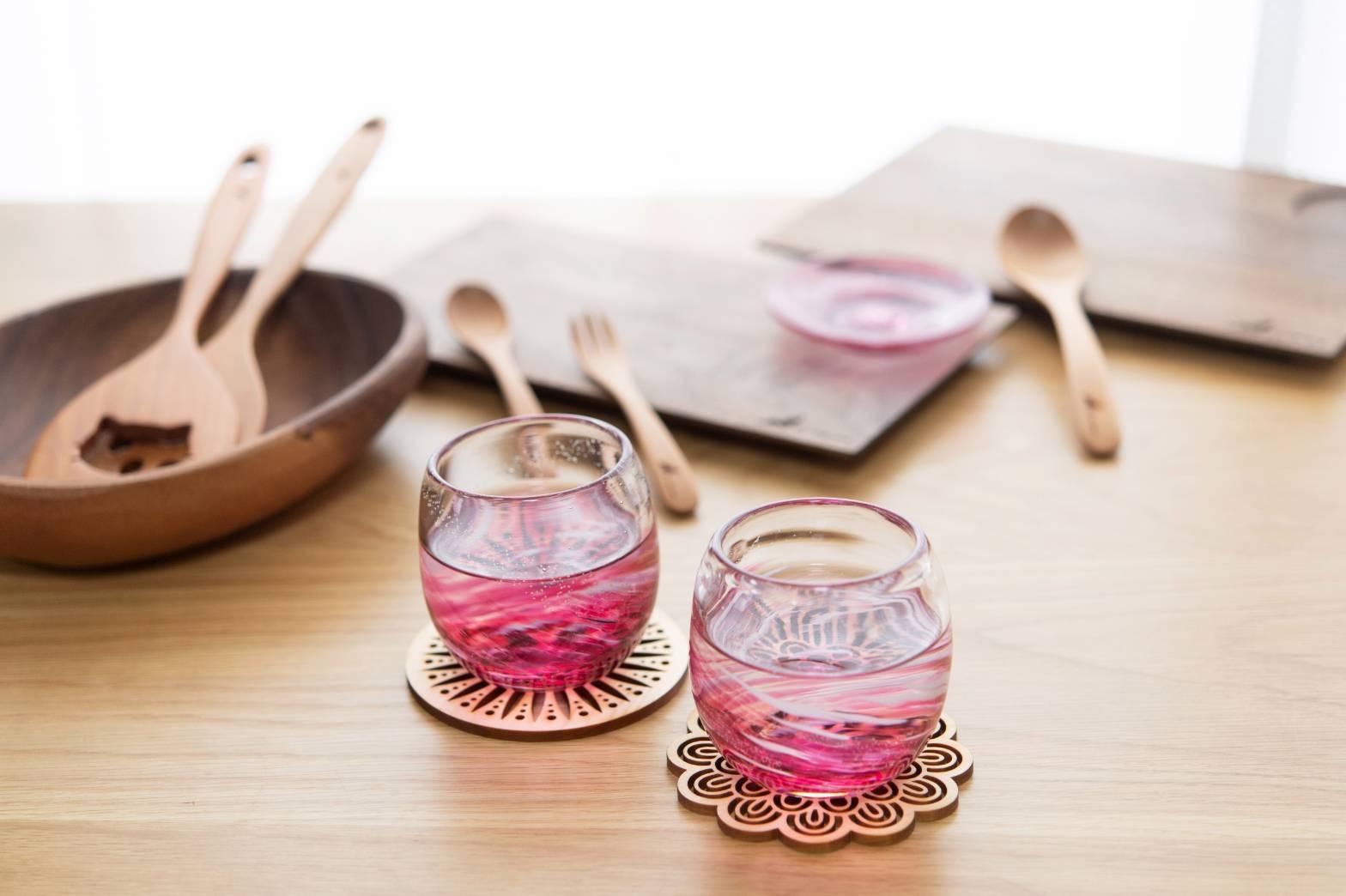 紀州ひのきコースター（Normalライン）　wood-me×life+1枚目の画像